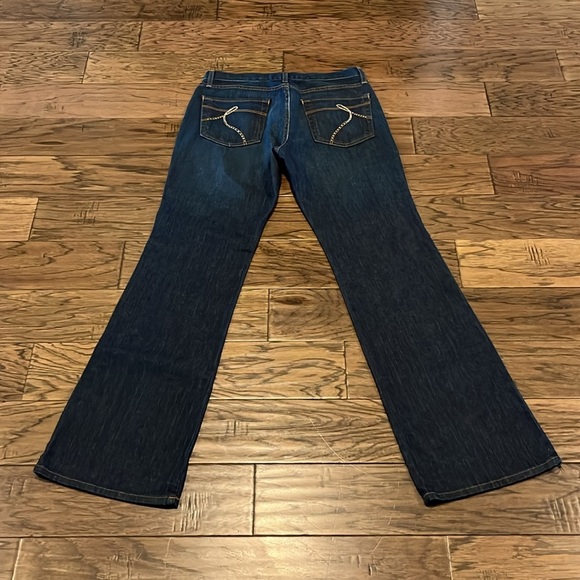 Karen Kane Denim Bootcut Mid Rise Size 10 - Picture 2 of 16